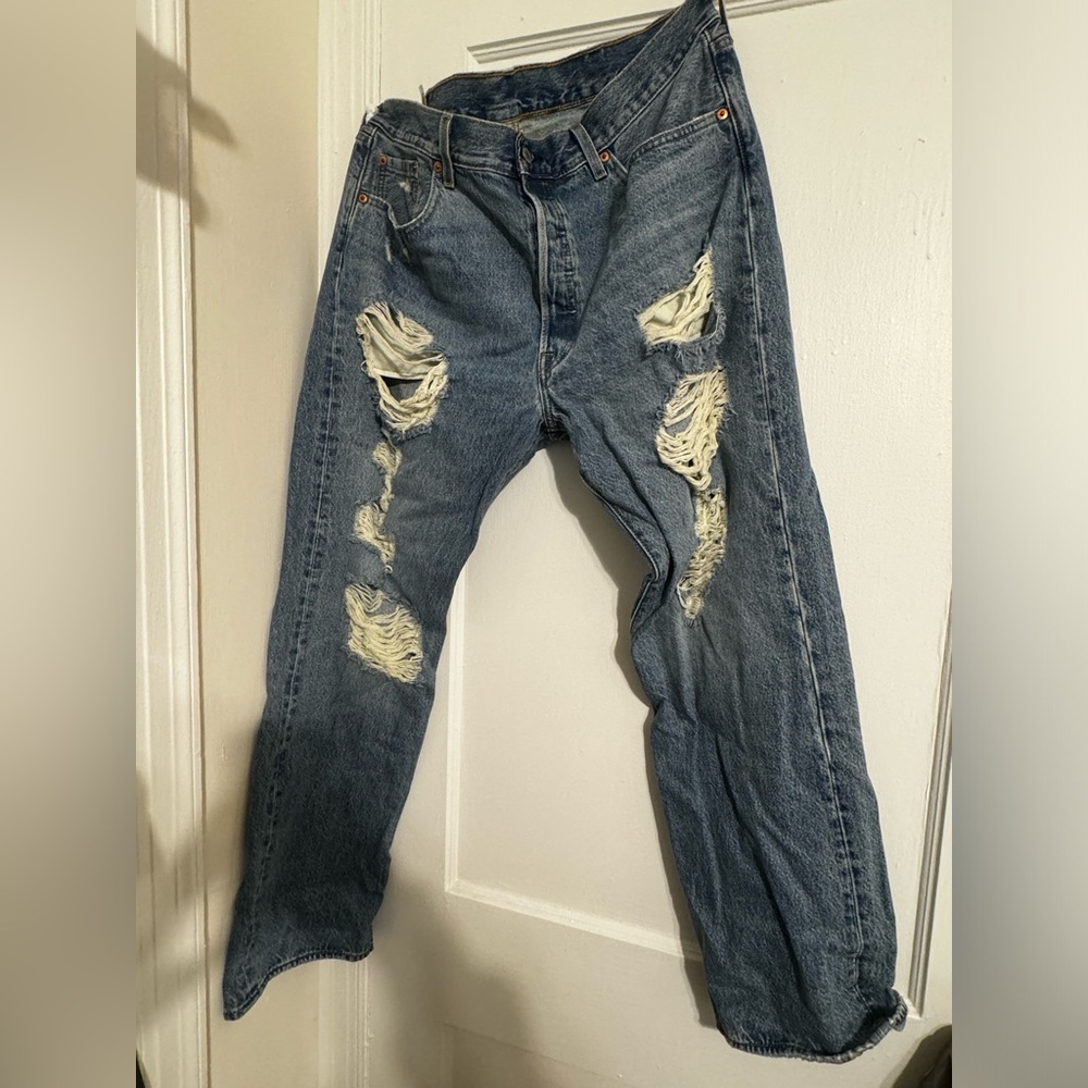 Levi 501 straight jeans